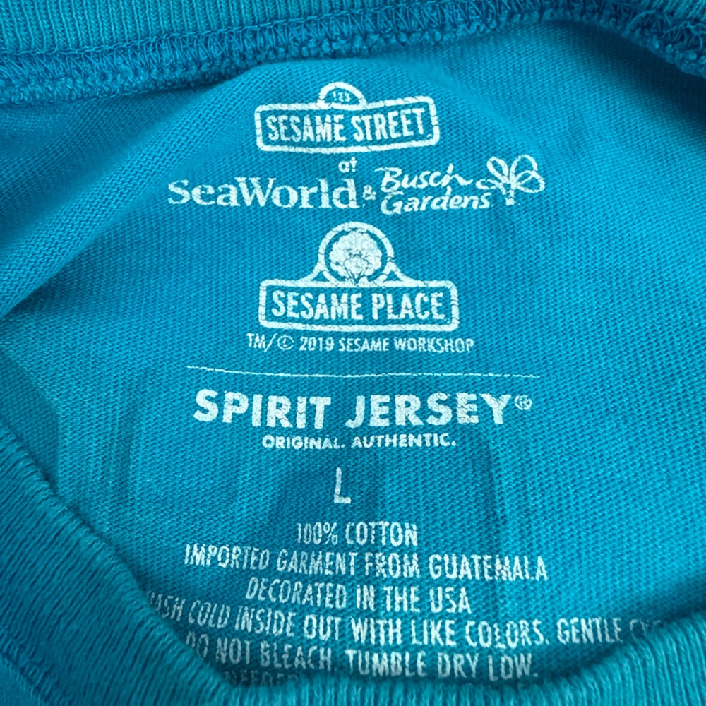 Sesame Street Cookie Monster Spirit Jersey - Picture 5 of 5